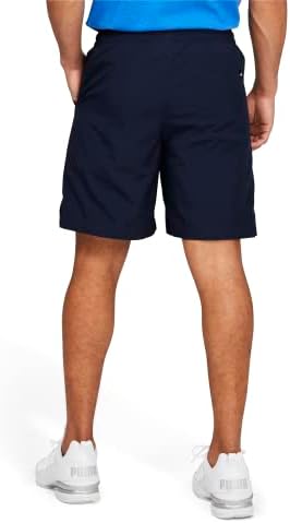 Bordados essenciais de puma masculinos shorts de tecido
