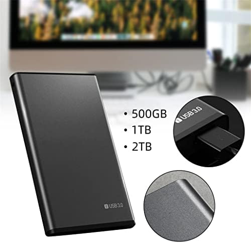 SLNFXC 2.5 HDD Mobile Hard disco rígido USB3.0 Disco rígido móvel longo 500 GB 1 TB 2TB DUSTIMENTO RUCO EXTERNAL PORTÁVEL