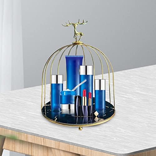 Ｋｌｋｃｍｓ Maquiagem Prateleira de perfume de maquiagem Cosmética decorativa Rack de exibição de armazenamento para bancada, 1 camada