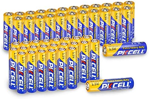 Pacote combinado de baterias AAA e AA de 48, 24pcs triplicar as baterias 24pcs dobrar uma bateria, zinco carbono de 1,5 volts de baterias