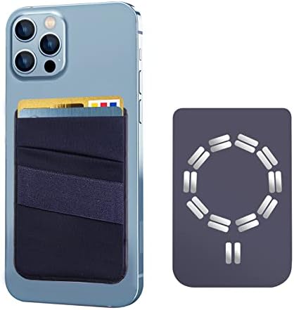 Sonvicty Life Carteting Magnetic Caso para iPhone 13 Pro 6.1 & Fabric Magsafe Wallet