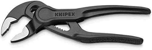 Ferramentas de Knipex - Chave de alicate, acabamento preto, 7 1/4 de polegada, acabamento e ferramentas preto - Cobra XS Water