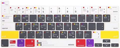 Mosis Teclado de teclado compatível com MacBook Pro 13 polegadas M2 2023.2022, 2021 2020 M1 A2338 A2289 A2251 e compatível com MacBook