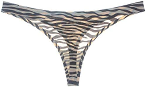 Cosca G Tanga de Calha G-Back de Chequeiro de Chequeiro de Chequeiro Legal de Leopardo Sexy Roupa Lue Lar