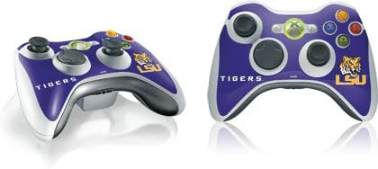 Skinit LSU Tigres Skin Vinil para 1 Microsoft Xbox 360 Wireless Controller