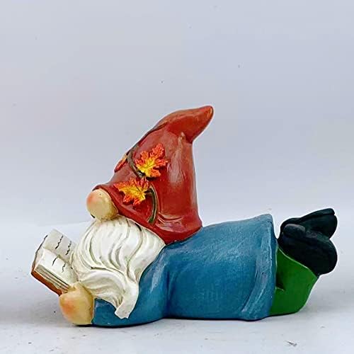 Gnomos de queda Decoração das figuras, colheita decorativa estátua para o Autumn Ação de Graças Decoração Home Decoration