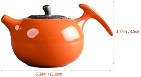 Sherchpry casimmon bel topo chineses chinês kung fu pote de chá vintage porcelana café panela de água japonesa kyusu bule para o ano novo festival de primavera boa decoração