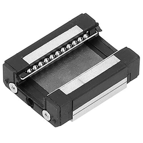 Guia do trilho linear Fafeicy MGN15 15mm/0,59in, kit de movimento de movimento linear do tipo H para impressora 3D e máquina CNC,