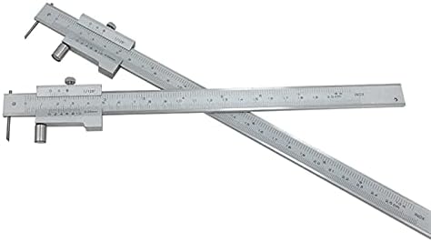 SMANNI Marking Vernier Paliper 0-200mm/250mm com carboneto Scriber aço inoxidável de aço paralelo Marcador de pinça vernier