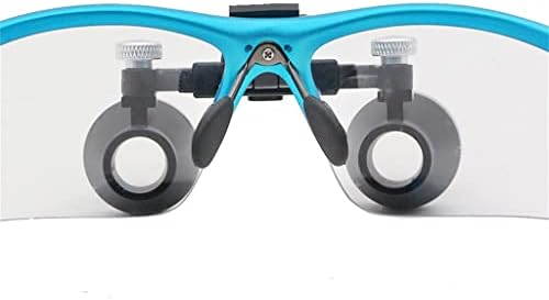 Lupa binocular EYHLKM 2.5X Lupa dental com óculos de trabalho de longa distância de trabalho de trabalho de óculos