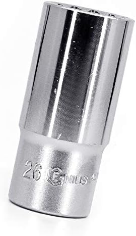 Ferramentas Genius 1/2 Dr. 26mm Deep Hand Socket - 437826