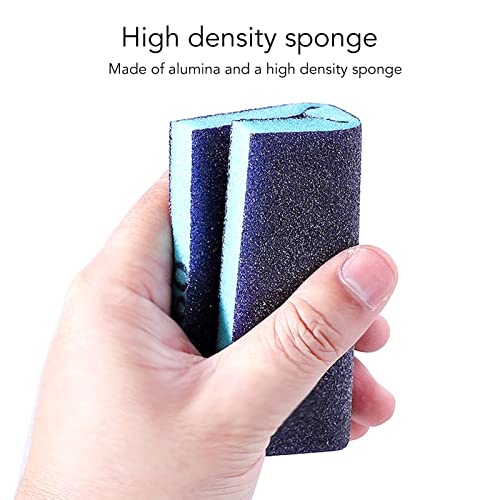 Esponja de lixamento, kit de esponja azul resistente a desgaste Kit Easy Uso 60-320 Grit para madeira