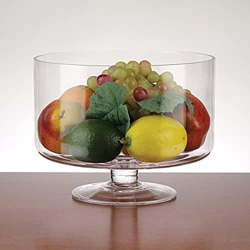 BADASH LEXINGTON VIDRO TACK-9 CRISTAL TILHA CRISTAL para sobremesa, frutas, salada-Cristal elegante e sem chumbo na boca europeia