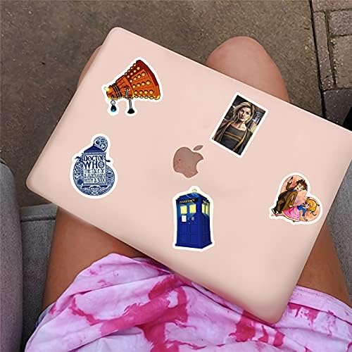 Adesivos de laptop de 100pcs Doctor Who Starters adesivos à prova d'água Bagagem Skateboard Garrafa de água adesiva