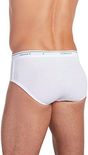 Jockey Men's Underwear Classic Low Rise Brief - 6 pacote
