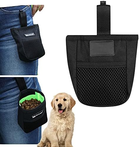 Treinamento para cães Tratar bolsa portátil cão caminhada saco de cintura ao ar livre recompensa de recompensa de recompensa de gancho de gancho mini bolso de bolso para lanche de estimação kibbles acessórios para brinquedos