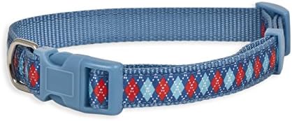 Aspen Pet Products Petmate Collar Ajuste Bandana, 5/8 , Argyle