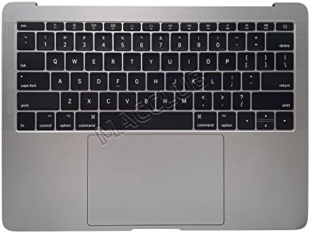 Caixa de prata e cinza completa com teclado para MacBook Pro retina 13 '' A1708 final de em meados de 2017 EMC 2978 EMC