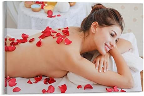 Poster de decoração de salão de beleza loja de massagem tailandesa