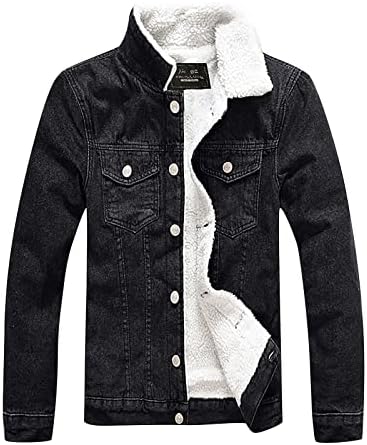 Jaquetas para homens de outono de outono de inverno bolso de bolso flick jeans moda jacket top jackets