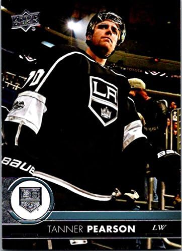 2017-18 Upper Deck Series 2 336 Tanner Pearson Los Angeles Kings Hockey Card