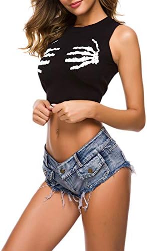 XXBR Women Fashion Fashion Short Lavado Denim Jean Jean Short Summer High Wist