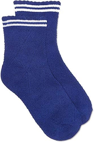 Hue Sporty Shorty Shorty Tennis Socks Blue Shock OS