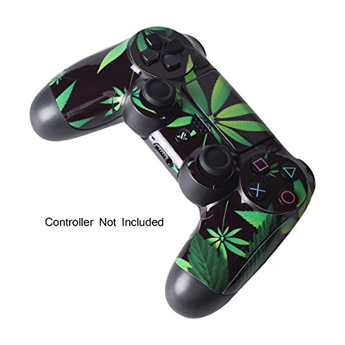 Skins GameXcel Compatível com PS4 Controller - adesivos compatíveis com PlayStation DualShock 4 - Decalques cobrem acessórios de