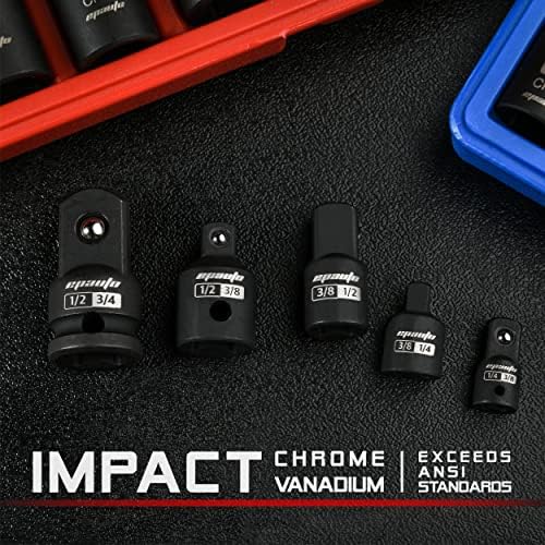 5 peças - adaptador de soquete de impacto ePauto