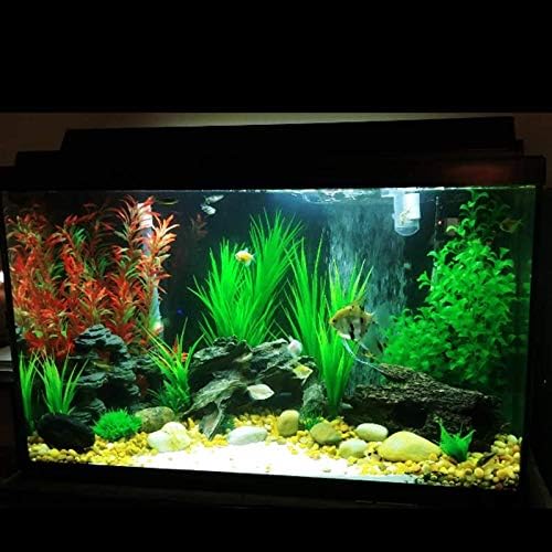 Plantas de aquário grande donau Plantas de peixes vermelhos de plástico Decoração de aquário artificial 15 High