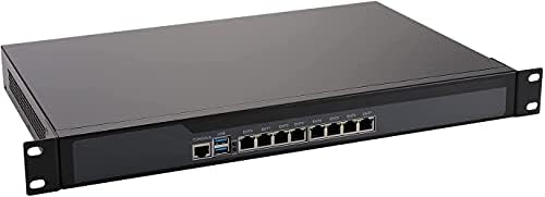 Firewall do Partaker, VPN, 1U rackmount Firewall, Appliance de segurança de rede, PC do roteador, 8 Intel Gigabit LAN Core