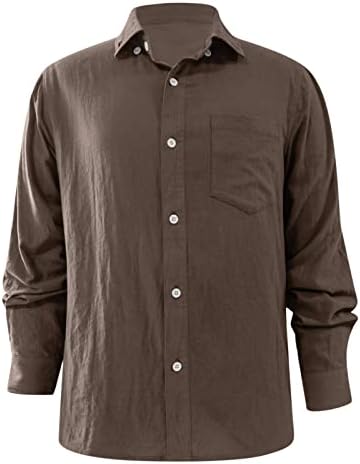 Gdjgta mass breve respirável com linho de linho de algodão sólido de cor de algodão longa blusa de camiseta casual top top