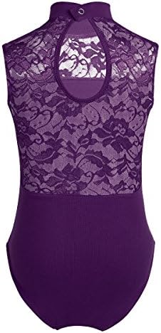 FeShow Kids Girls 'Camisole Leotard Athletic Sports Tops Tops Ginástica Ballet Dança vestida