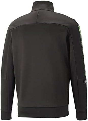 Puma mens mapf1 mt7 casual esportivo de roupas casuais de umidade completa - preto - preto