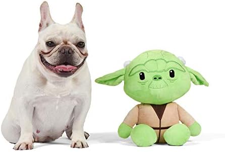 Star Wars for Pets Yoda Dog Toy 12 polegadas brinquedo de pelúcia para cães, brinquedo verde yoda figura | Grandes brinquedos