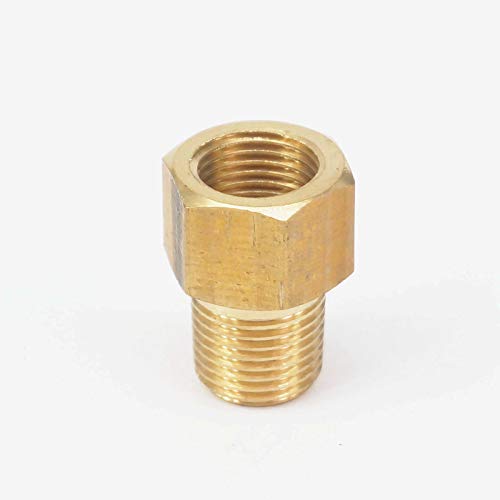 Sorekarain 1/8 NPT Male x 1/8 BSPP Feminino Feminino Adaptador de Conector de Tubos de Brass Para Meditor de Pressão Gasa de A Ar Combustível Água