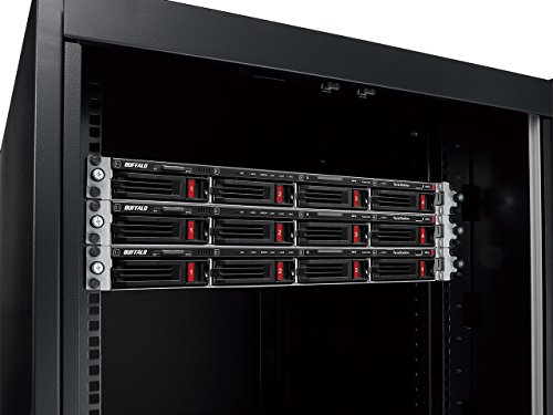 Buffalo Terastation 5410RN RackMount NAS 32TB com discos rígidos de HDD NAS incluíram 10GBE / 4 BAY / RAID / ISCSI / NAS / Storage Server / NAS Server / NAS Storage / Network Storage / File Server