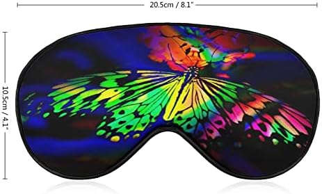 Rainbow Butterfly Sleeping Blindfold Mask
