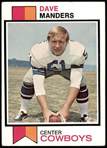 1973 TOPPS # 526 Dave Manders Dallas Cowboys VG/EX Cowboys Michigan St St.