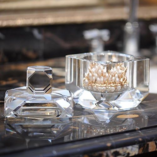 Wodeshijie Crystal estilo europeu Caixas de jóias de cores de casamento-