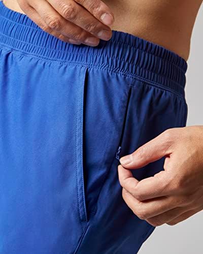 Shorts de treino atlético de 7 mako de Rhone masculino com tecido elástico anti-odor, seco rápido e de 4 vias