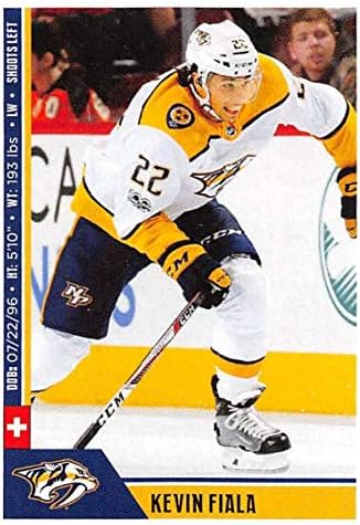 2018-19 Panini NHL adesivos Hóquei 422 Kevin Fiala Nashville Predators