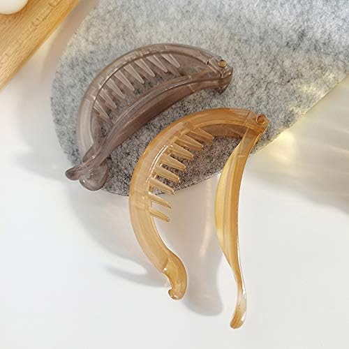 Acessórios para cabelos femininos para gancho de cabelo plástico clipes de cabelos clipes de cabelos clipe de banana clipe