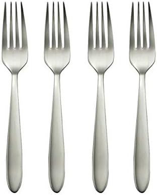 Oneida MoonCrest Dinner Forks, conjunto de 4 B336004a, prata, conjunto de 4, garfos de jantar