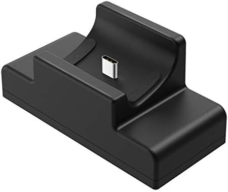 Carregador Compatível com PS5 Controller, Stand de carregamento do controlador Estação de carregamento USB Dock Compatível com