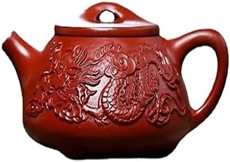 Teapot de escritório 230cc Real Dragon Handmade Pattern Pattern Buy Clay Tea Conjunto de chaleira Zisha Teaware TEAPOTS
