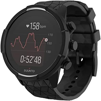 UMCNVV 24mm Substituição Silicone Smart Watch tiras para Suunto D5/7/9/Baro Spartan Sport Wrist HR Baro Smartwatch
