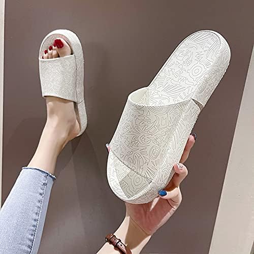 Flipers de verão para mulheres 2022 Mulheres respiráveis ​​de dedão luminosa chinelos abertos de praia Sapatos de moda de moda feminina sandálias femininas femininas