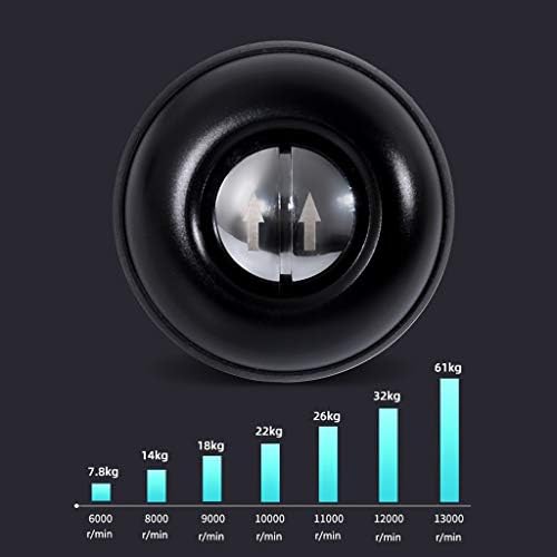 Bola de giroscópio, fortalecedor de pulso e exercícios do antebraço, bola giroscópica do giroscópico, para academia em casa, fitness