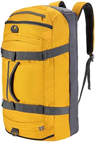 Ubon saco de mochila grande com compartimentos de sapatos de ginástica esportiva de 4 vias com tiras acolchoadas acampando bolsa de mochila viajando